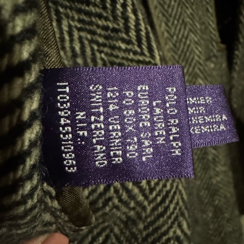 Ralph Lauren Collection Runway Wool
Cashmere Long Blazer Jacket - Picture 4 of 6